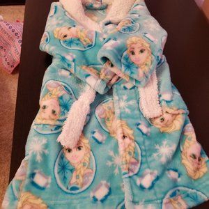 Plush Frozen Robe for Girls